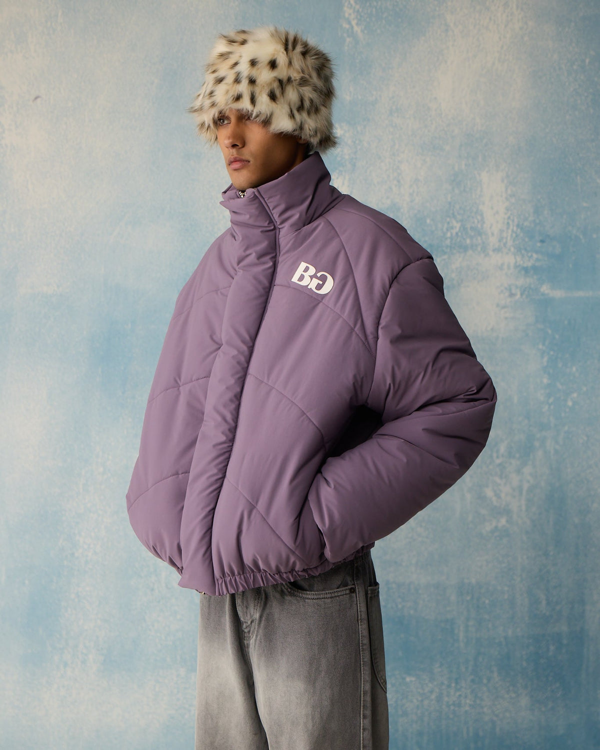 Lavender Puffer Jacket