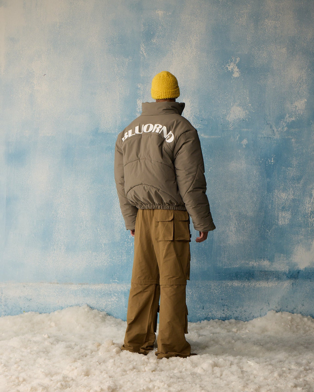 Grey Puffer Jacket