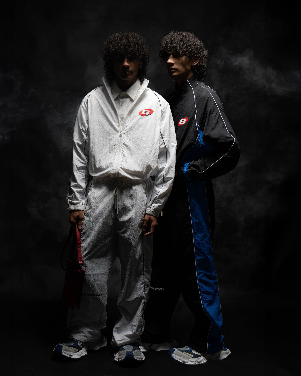 Black Indigo Track Jacket
