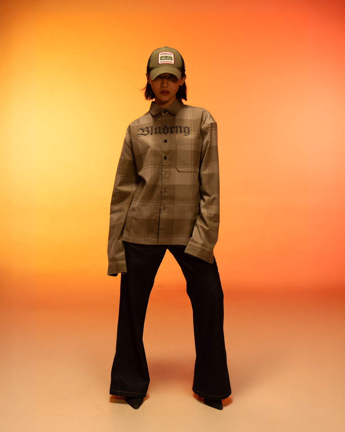 Clay Plaid Shacket