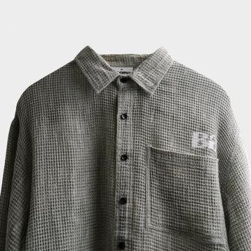 Marble Grey Waffle Shirt