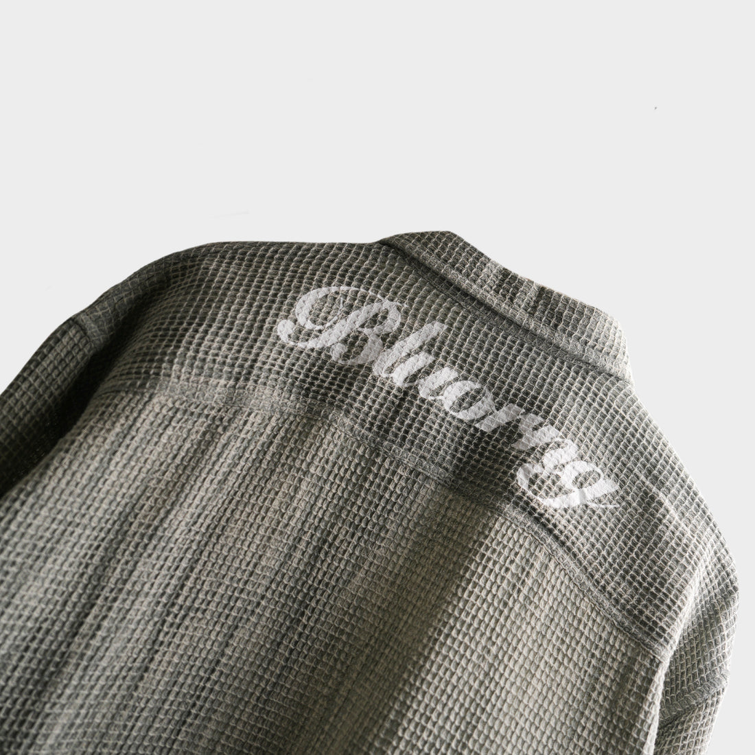 Marble Grey Waffle Shirt