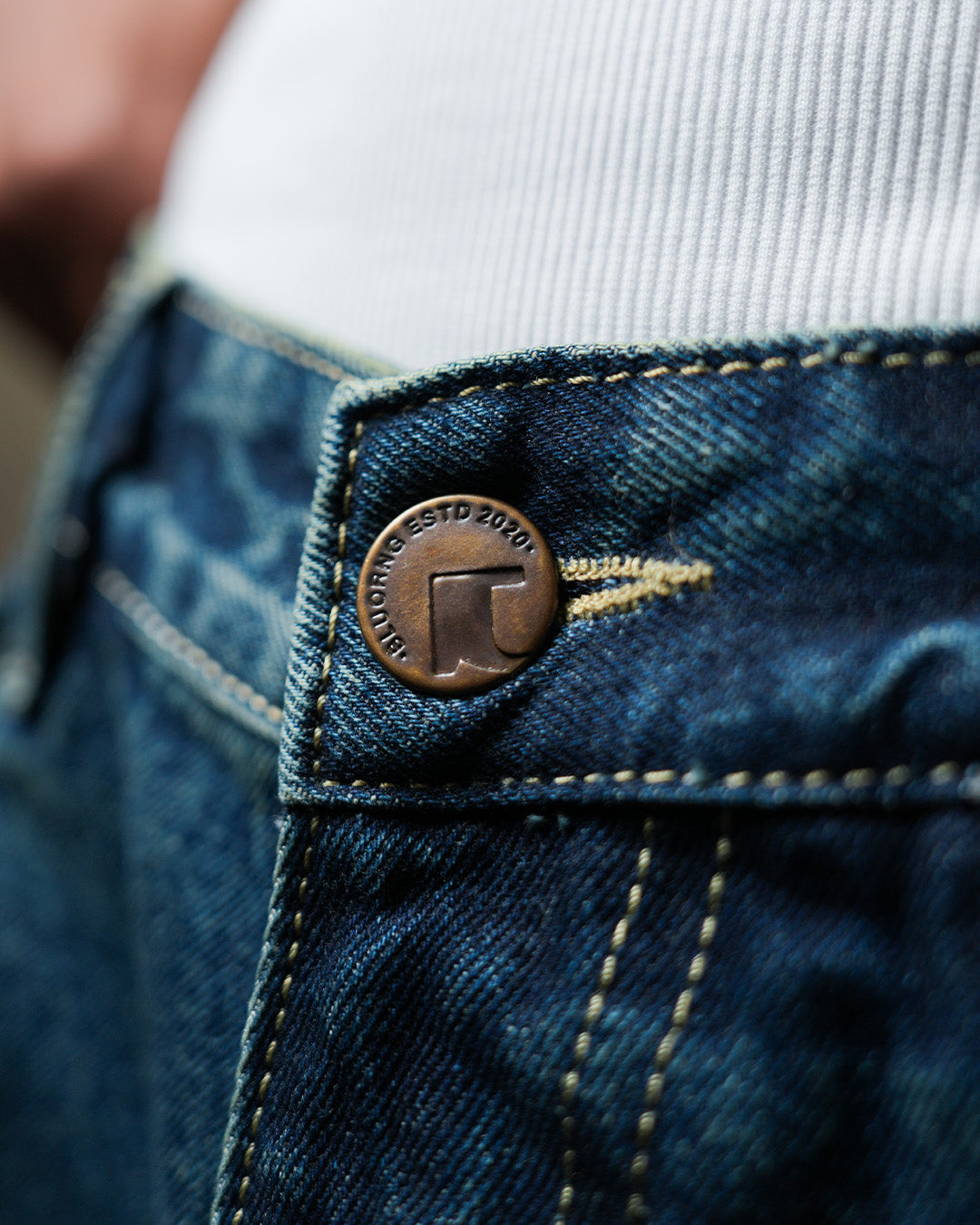 Frosted Indigo Denim