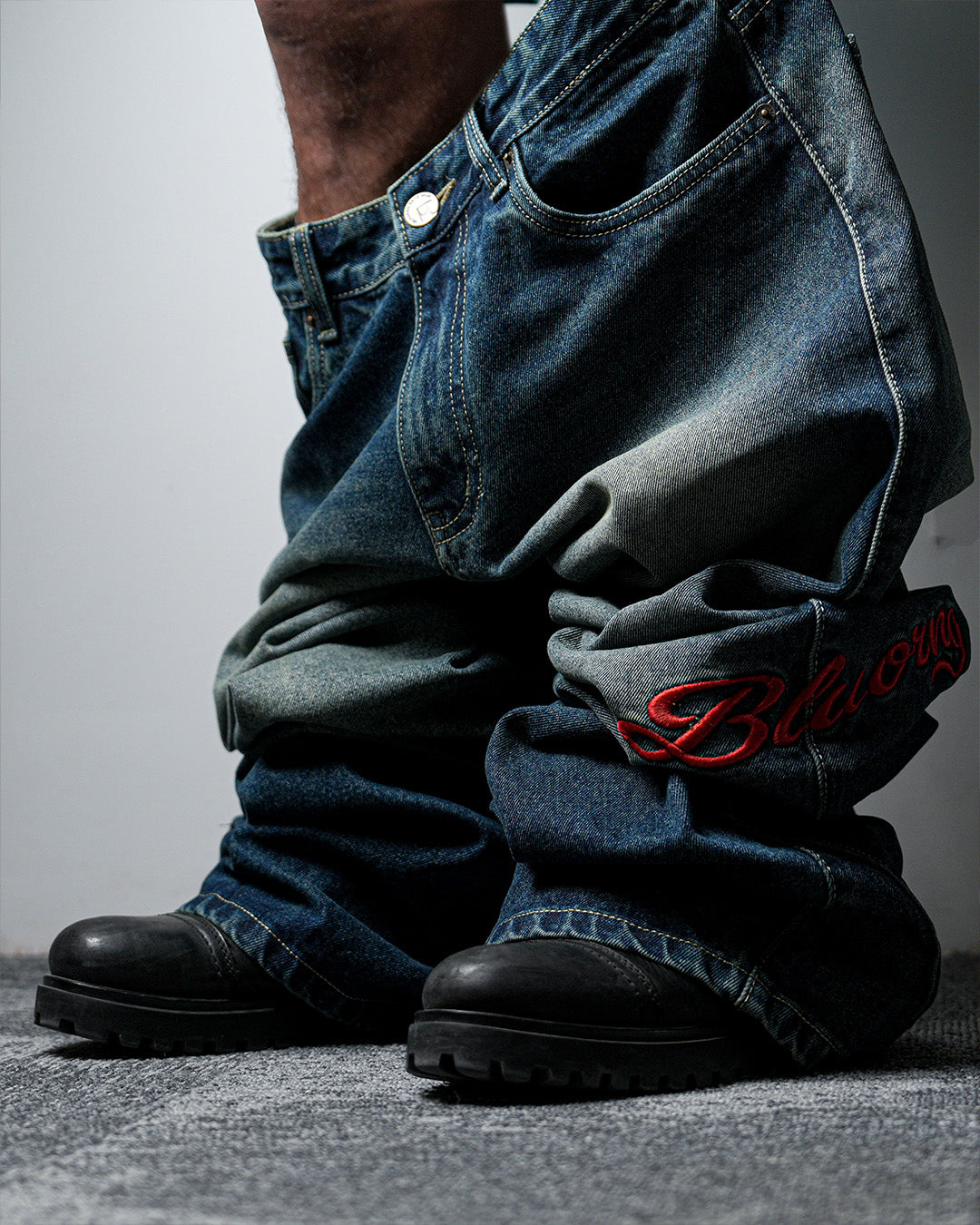 Frosted Indigo Denim