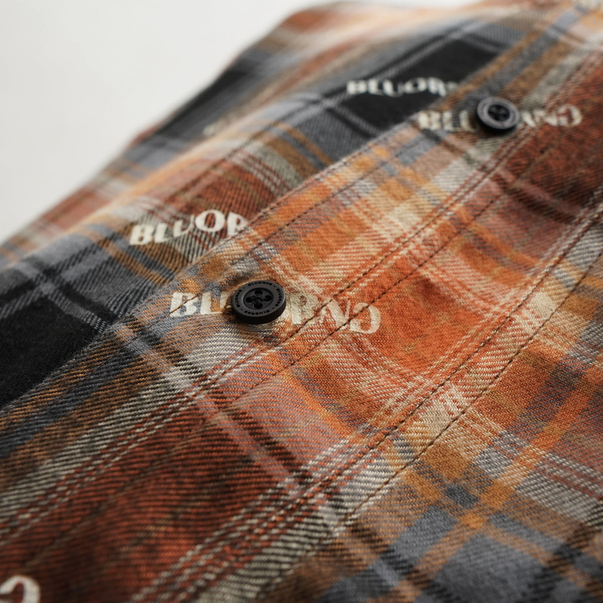 Orng Flannel Shirt